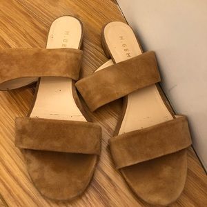 M Gemi Suede Sandals